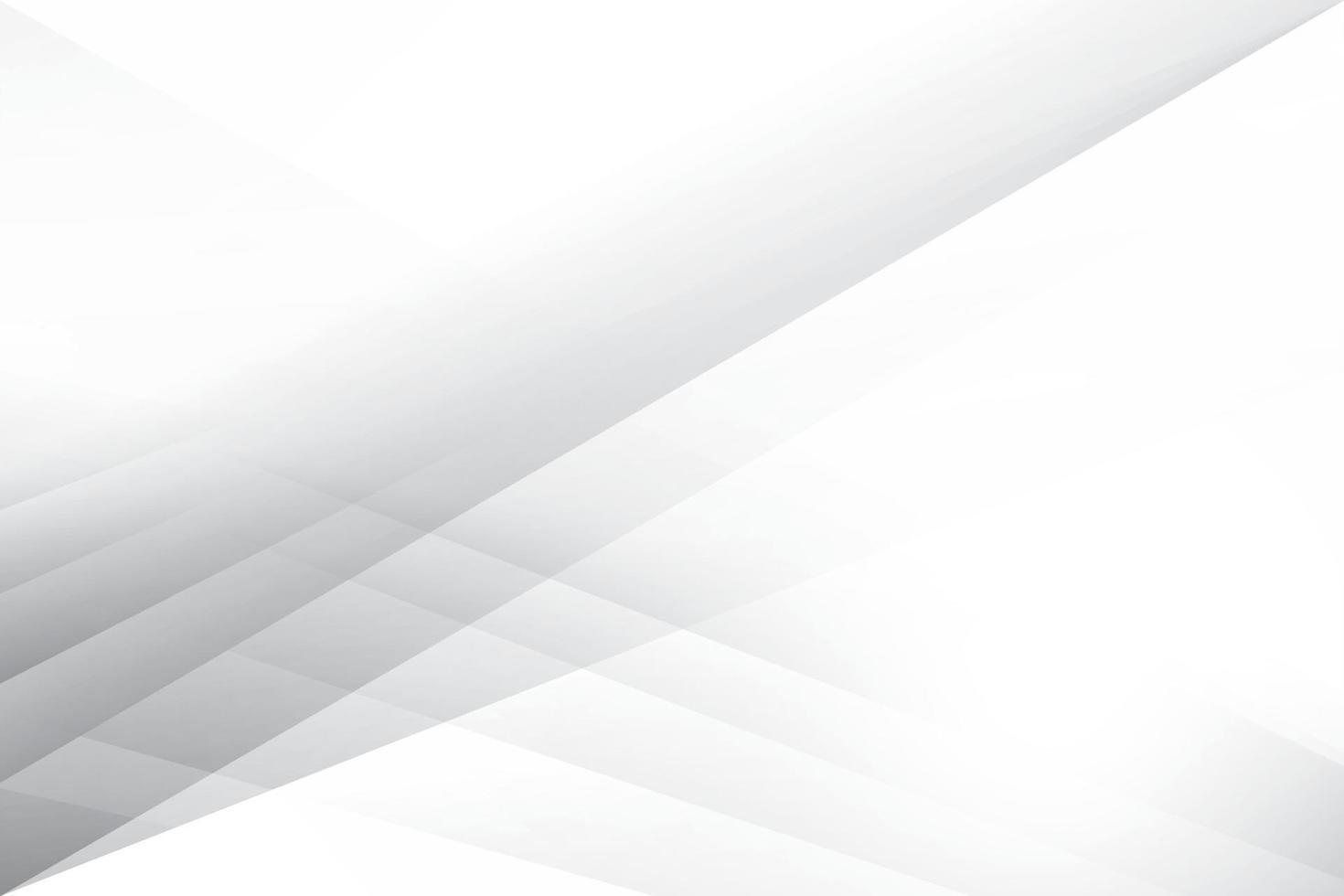 Abstract white and gray color, modern design background with geometric shape. Vector illustration.
