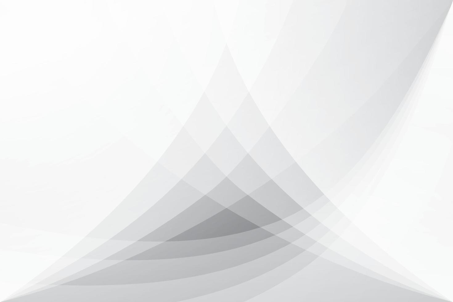 Abstract white and gray color, modern design background with geometric shape. Vector illustration.