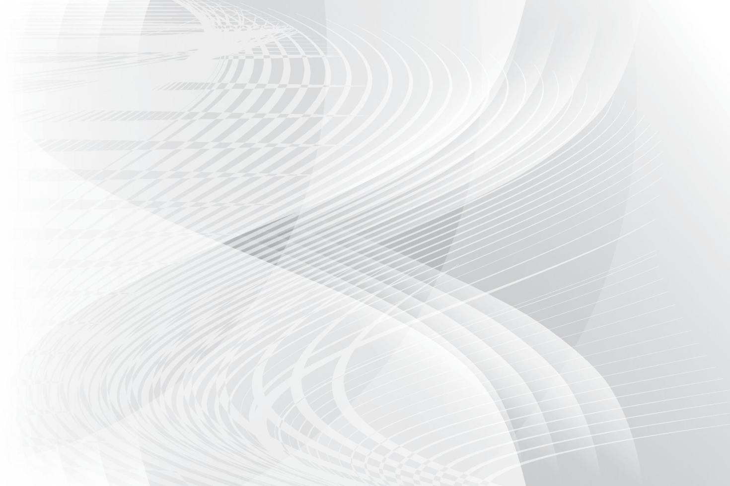 Abstract white and gray color, modern design background with geometric shape. Vector illustration.