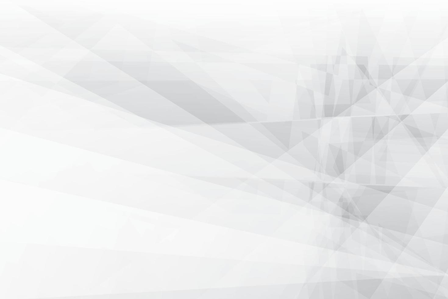 Abstract white and gray color, modern design background with geometric shape. Vector illustration.