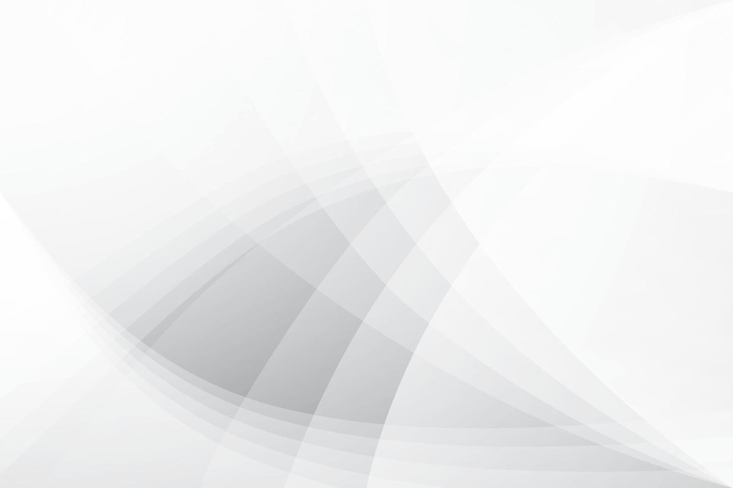 Abstract white and gray color, modern design background with geometric shape. Vector illustration.