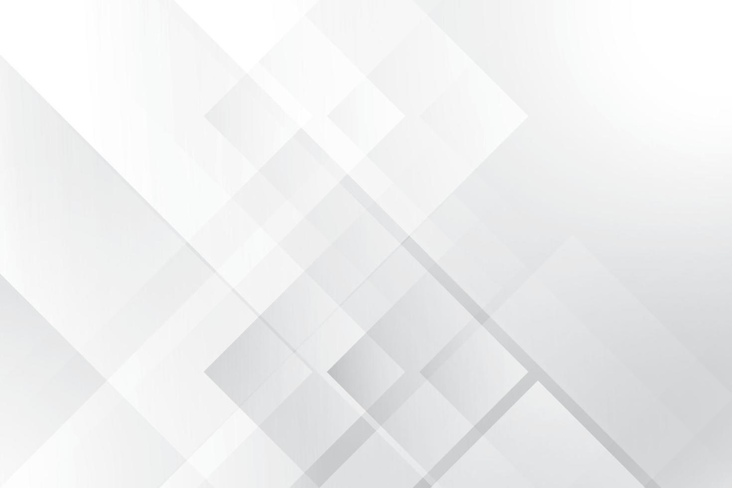 Abstract white and gray color, modern design background with geometric shape. Vector illustration.