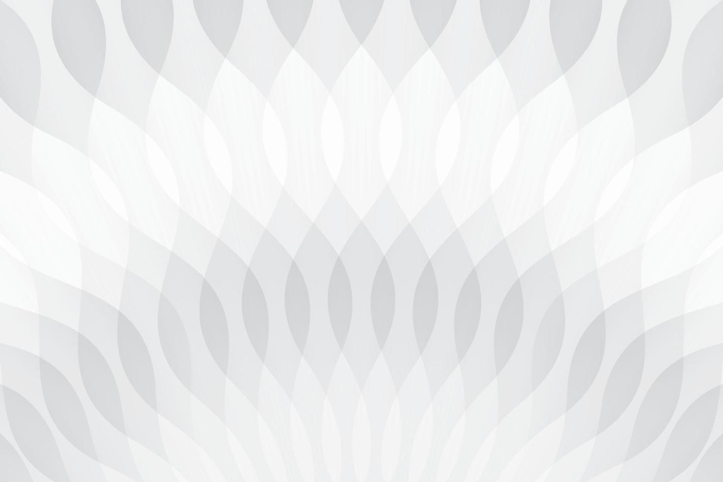 Abstract white and gray color, modern design background with geometric shape. Vector illustration.