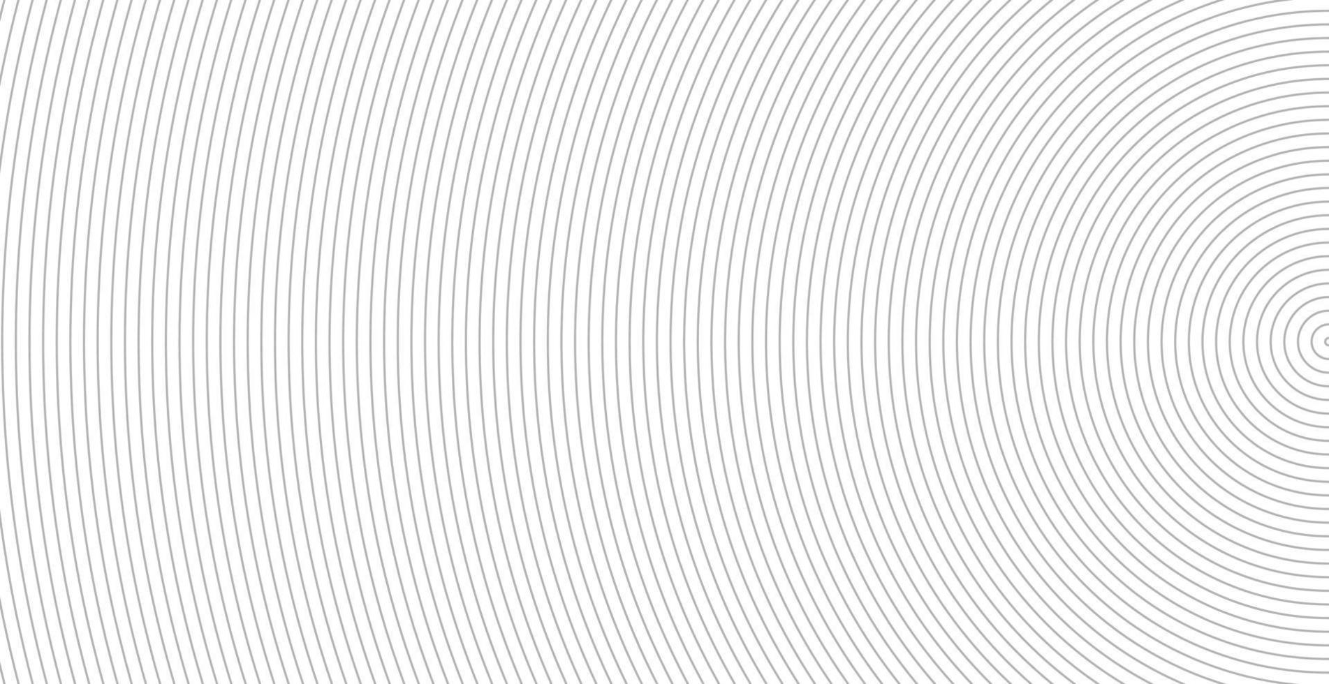 Abstract vector circle halftone black background. Gradient retro line pattern design. Monochrome graphic. Circle for sound wave. vector illustration