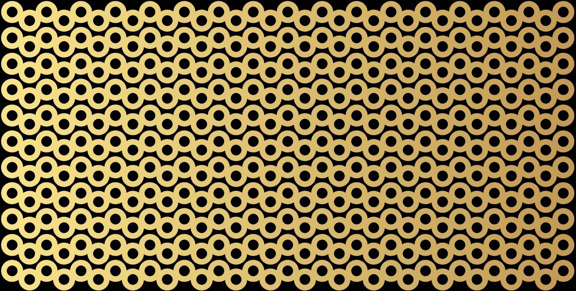 Gold polka dots pattern, colorful holiday background - vector abstract background