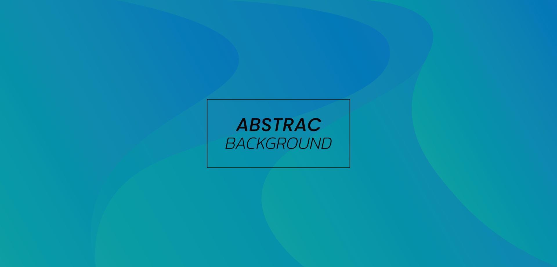 abstract blue gradient wave background vector