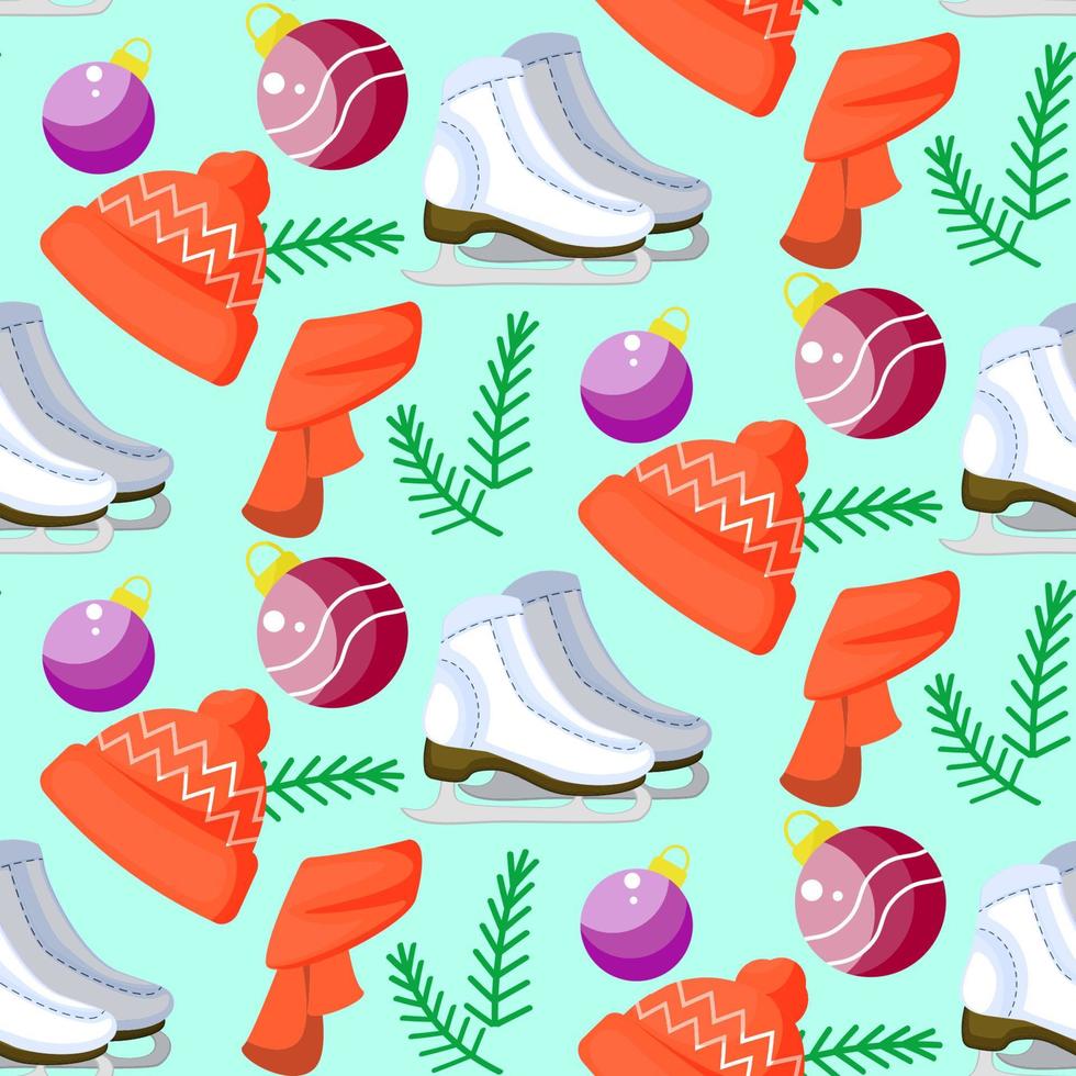 Cute colorful cartoon istration. Perfect for wrapping paper, bedding, textiles, fabric, Wallpaper, fashion, baby clothes bedding gift packaging. Vector new year seamless pattern.