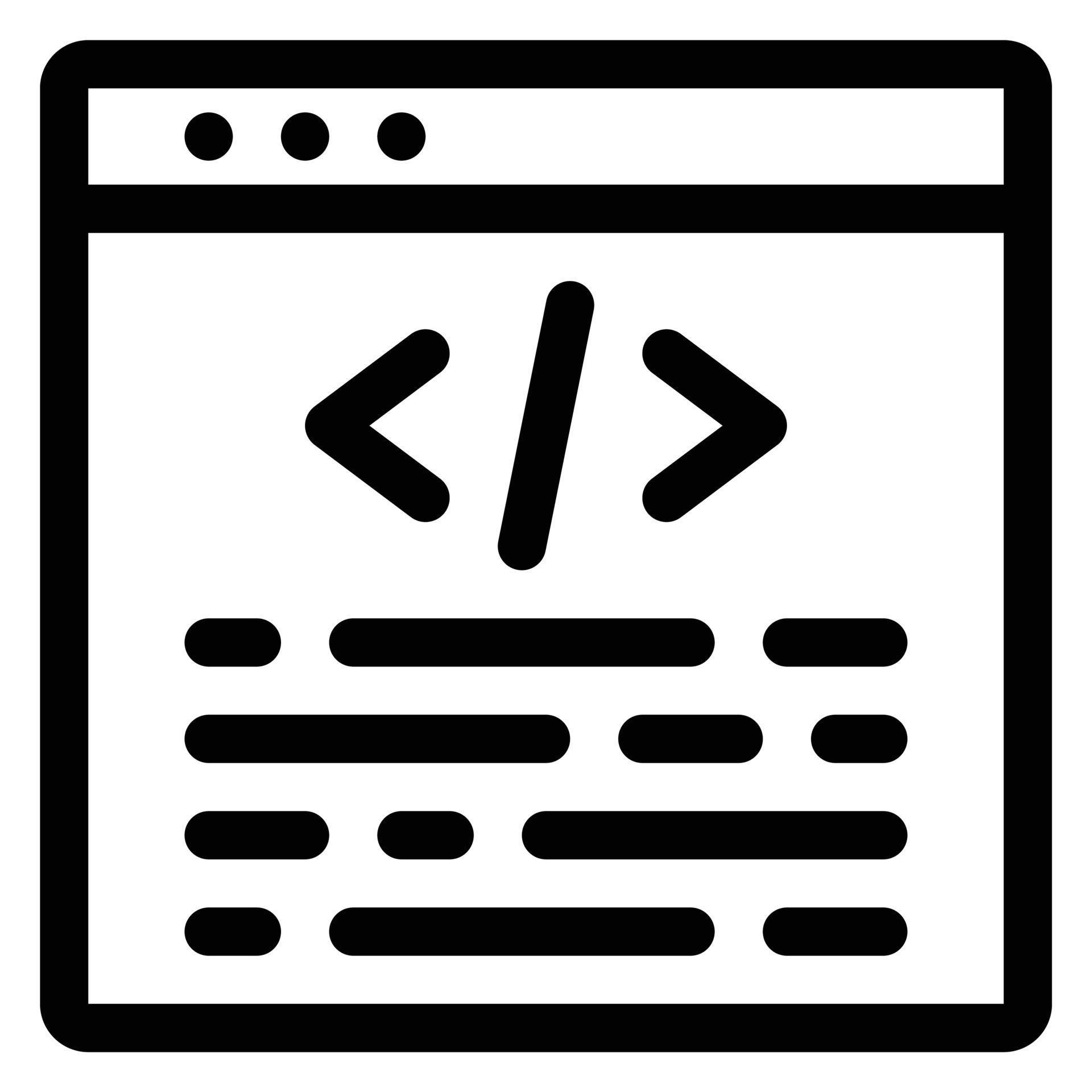 simple coding vector icon, editable, 48 pixel 5939011 Vector Art at ...