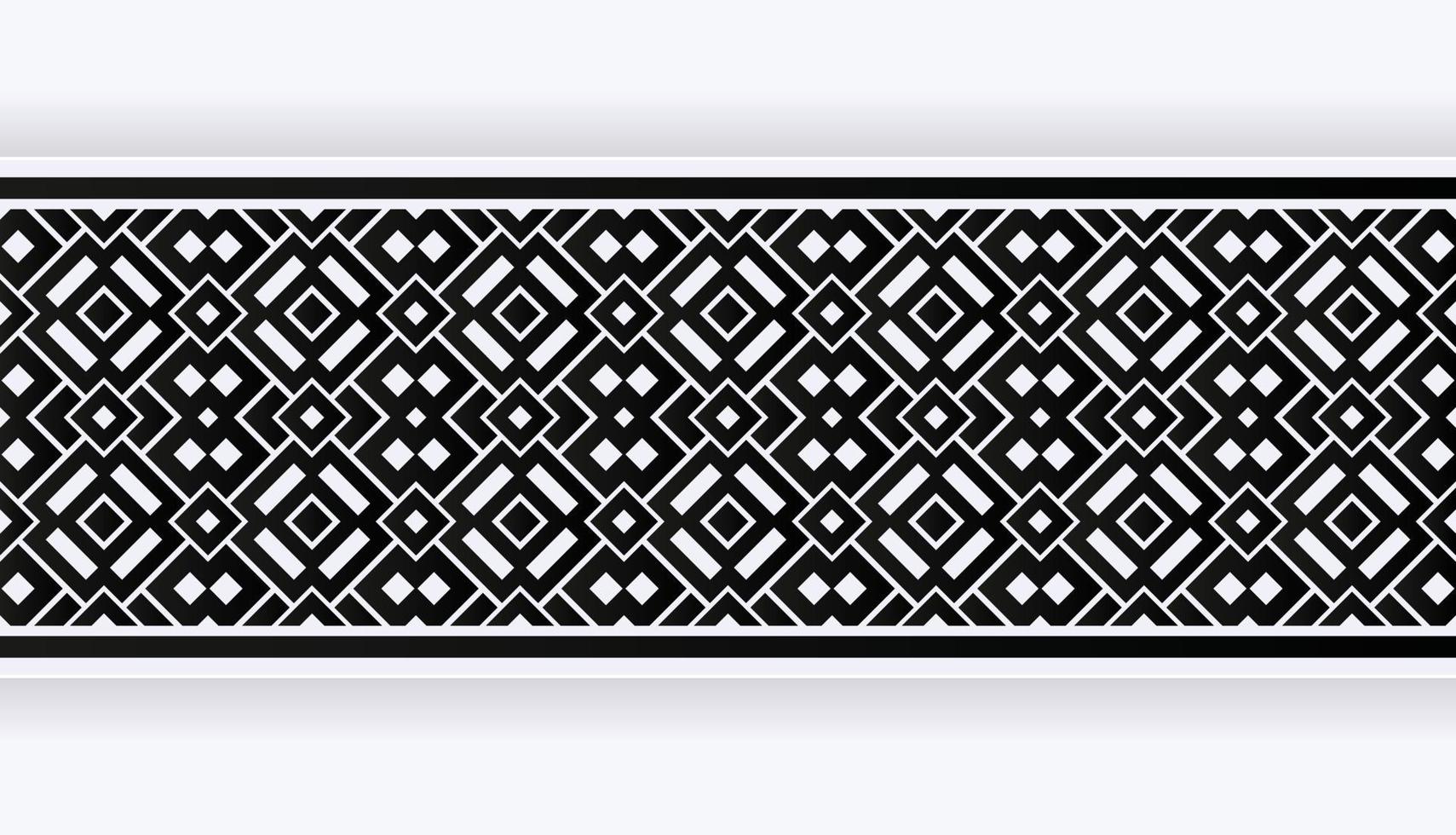 ornamental pattern border Design Template vector