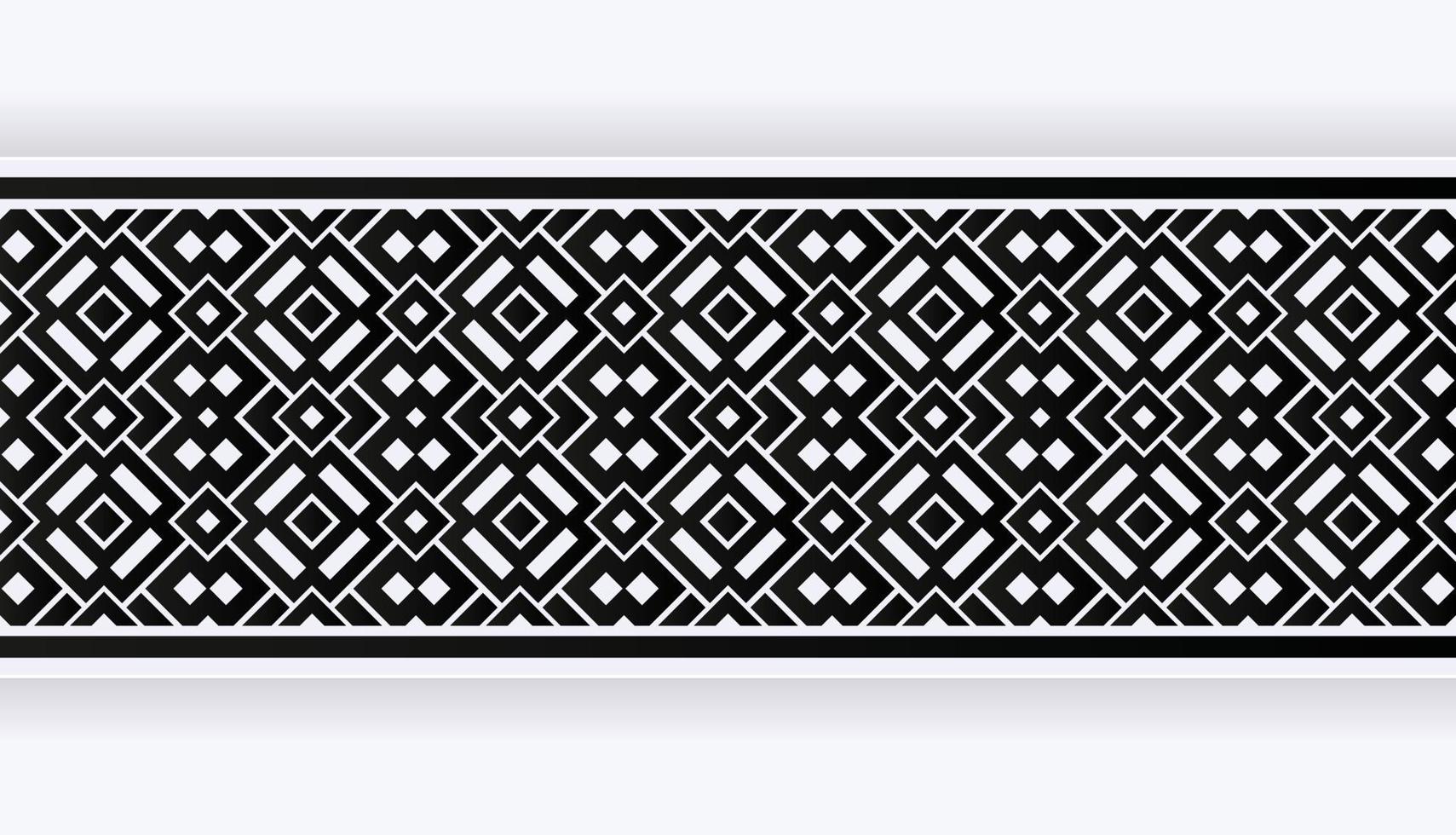 ornamental pattern border Design Template vector