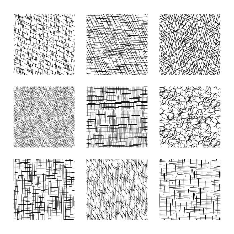 colección de texturas abstractas vector
