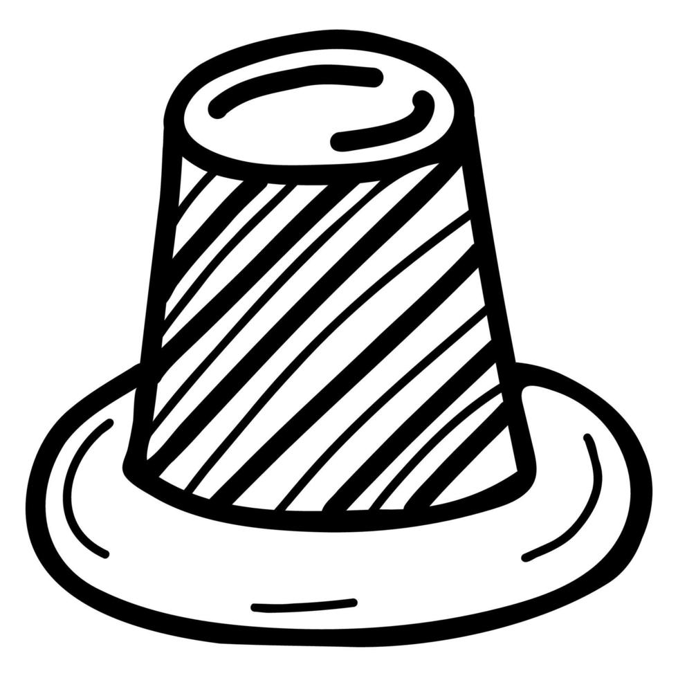 Thimble for sewing vector