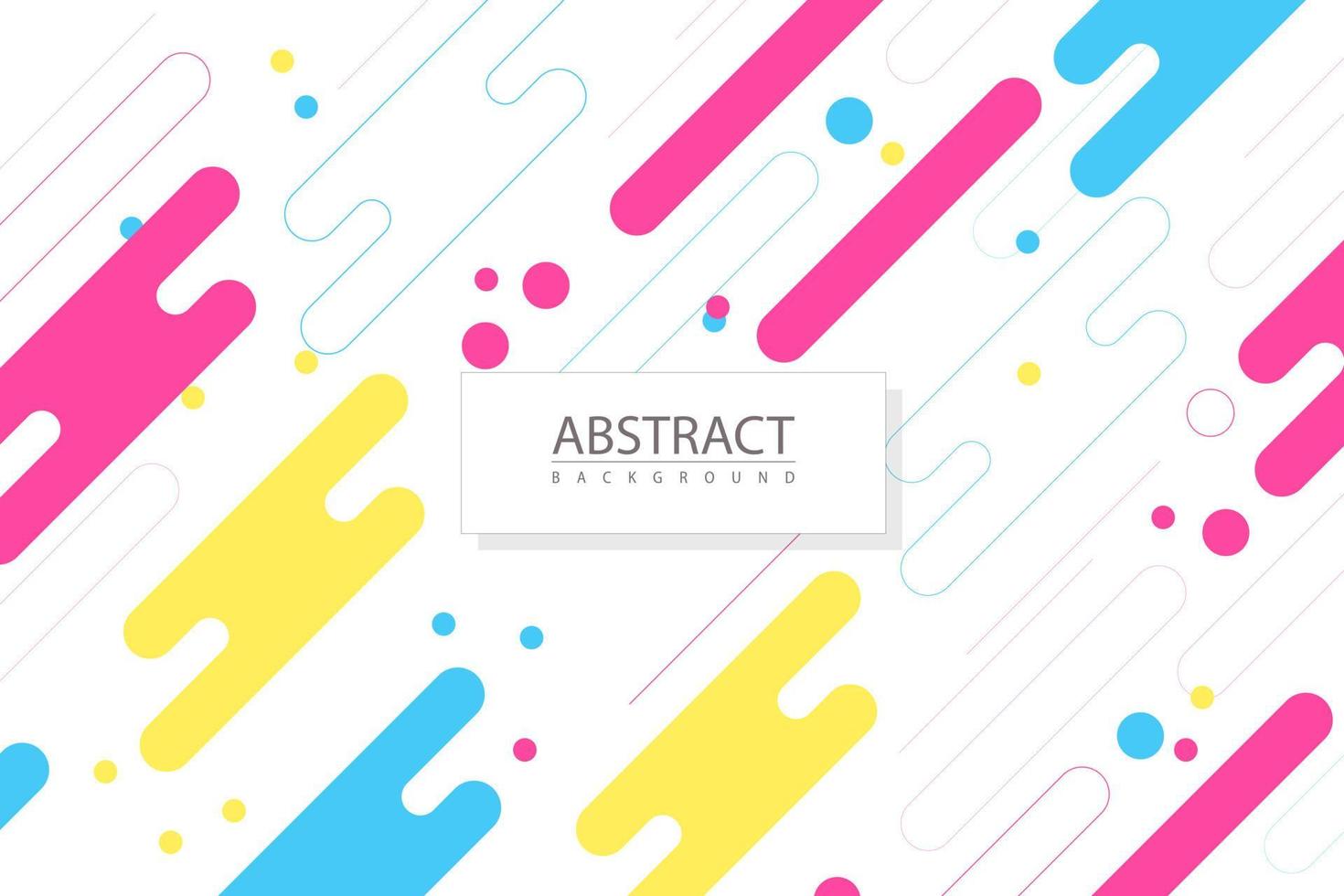 Colorful abstract geometric background vector