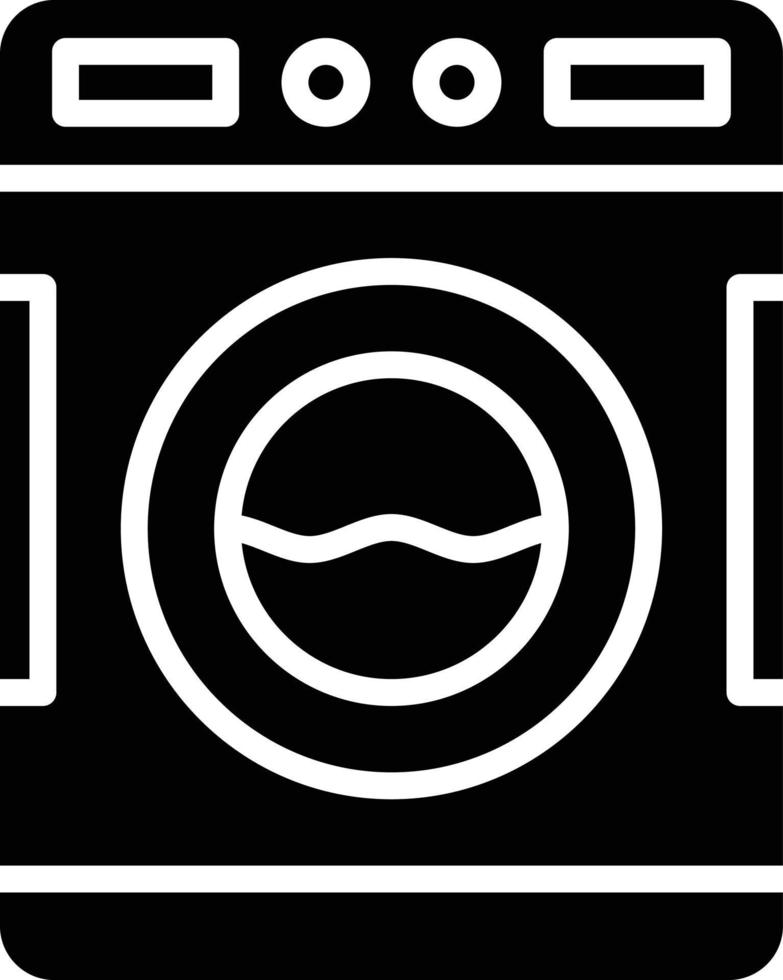 Washing Machine Icon Style vector