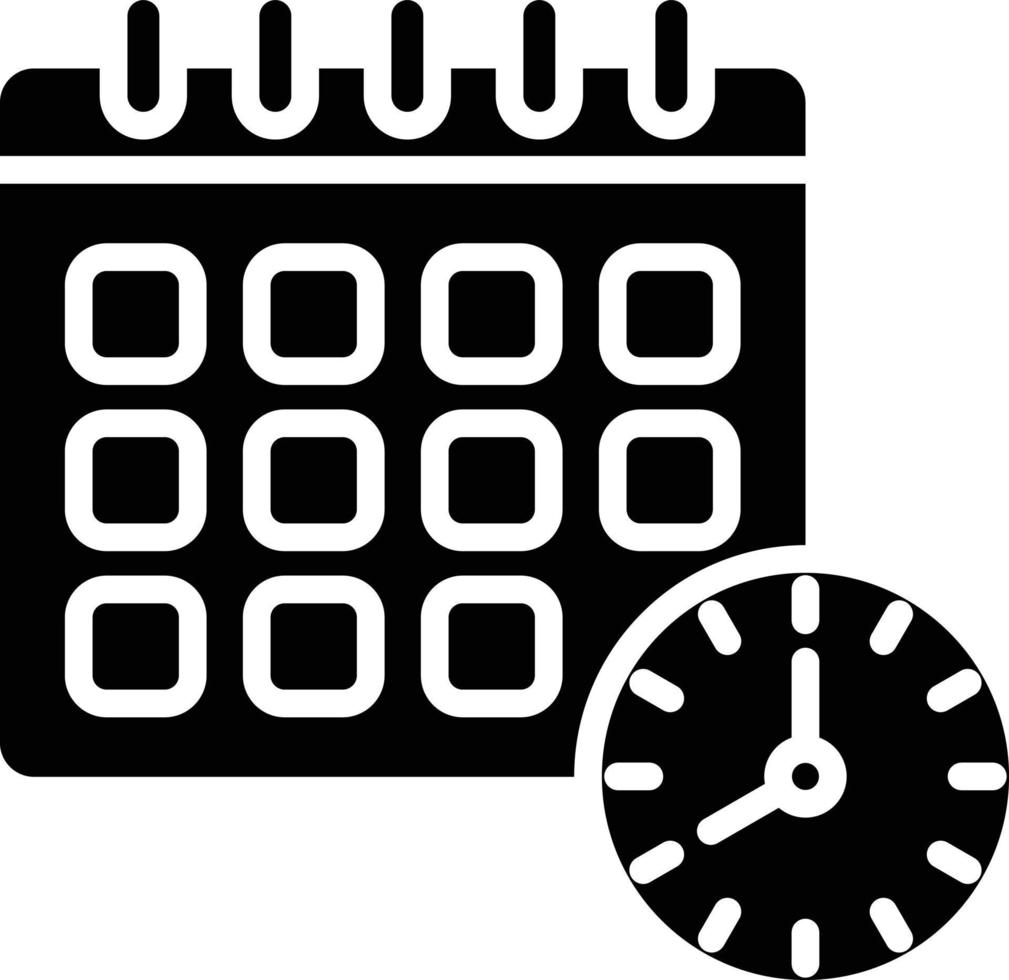 Schedule Icon Style vector