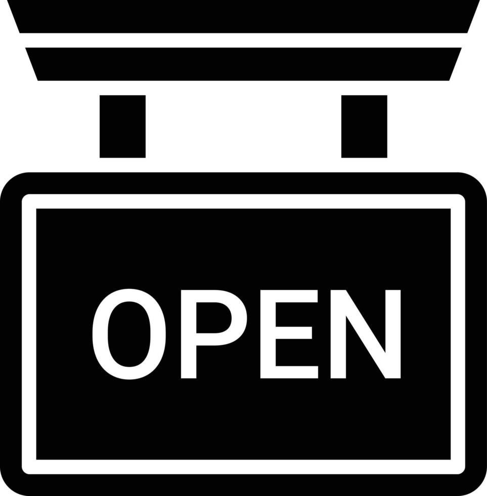 Open Icon Style vector