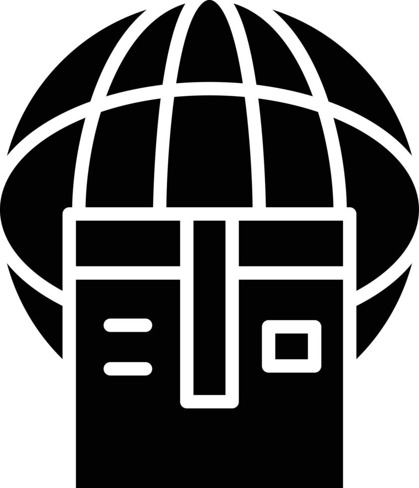 Worldwide Delivery Icon Style vector