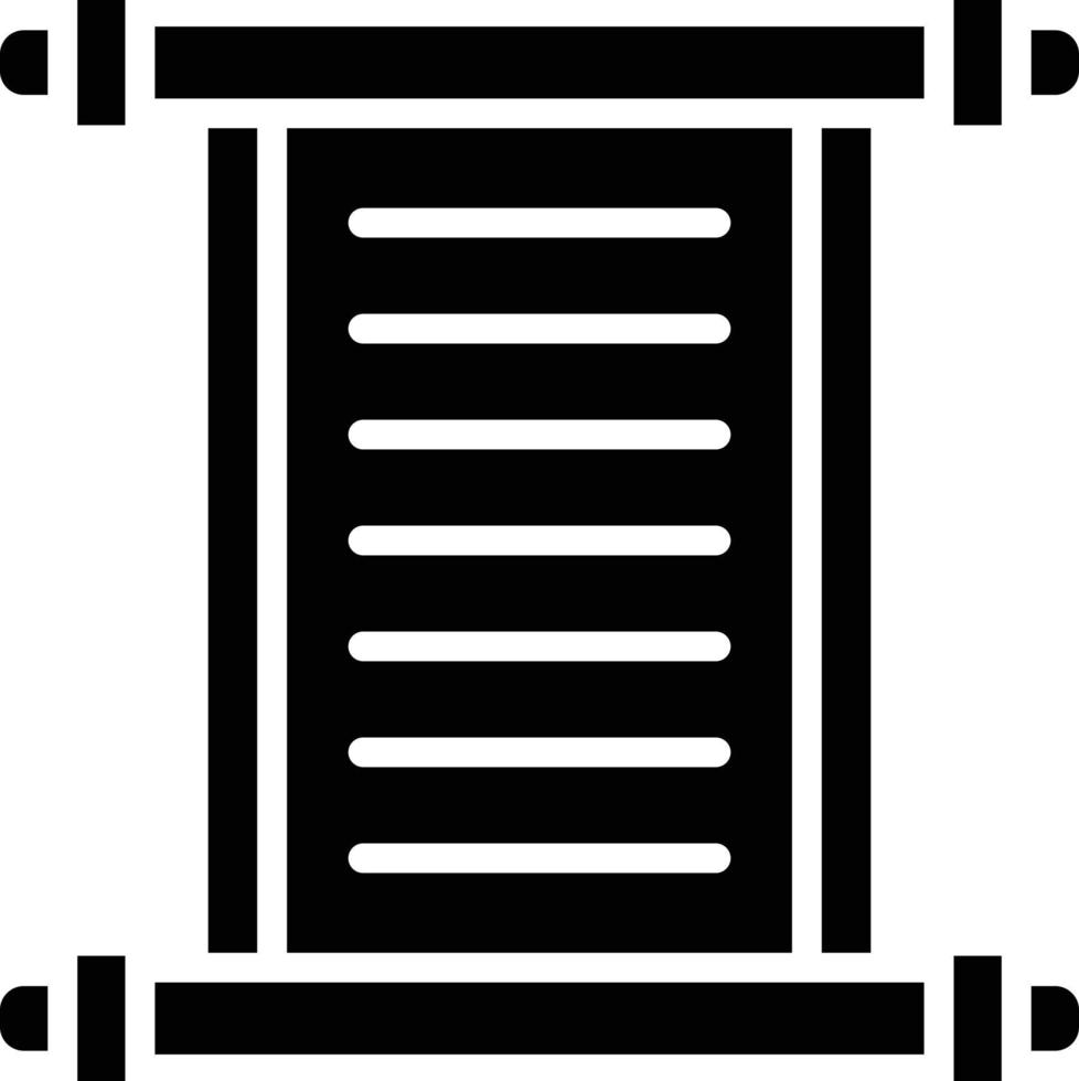 Scroll Icon Style vector