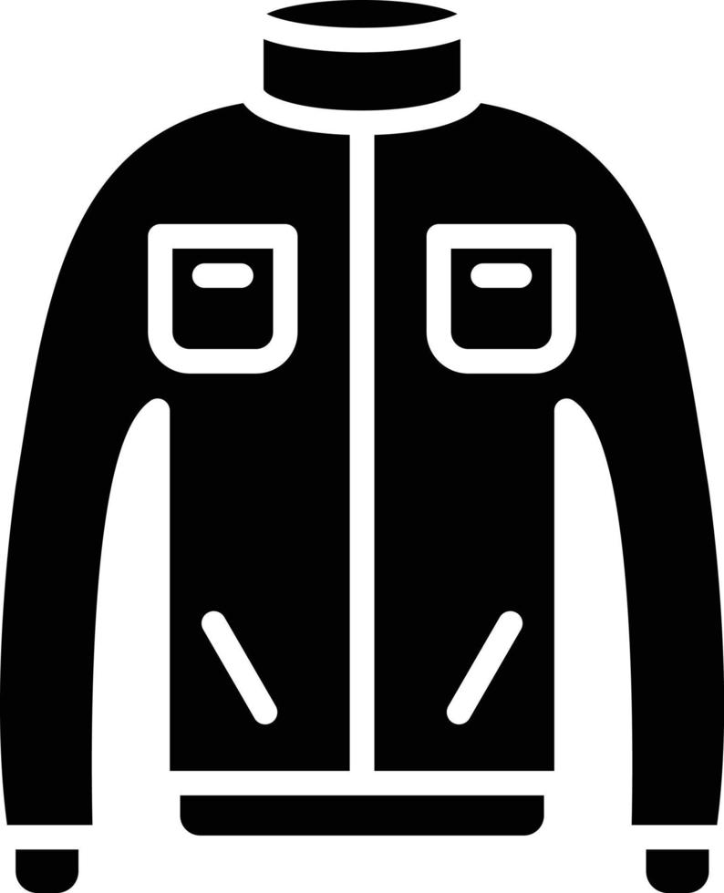 Winter Coat Icon Style vector