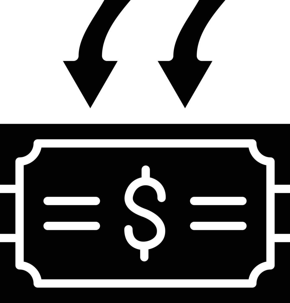 Cashback Icon Style vector