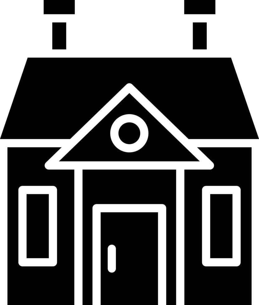 Mansion Icon Style vector