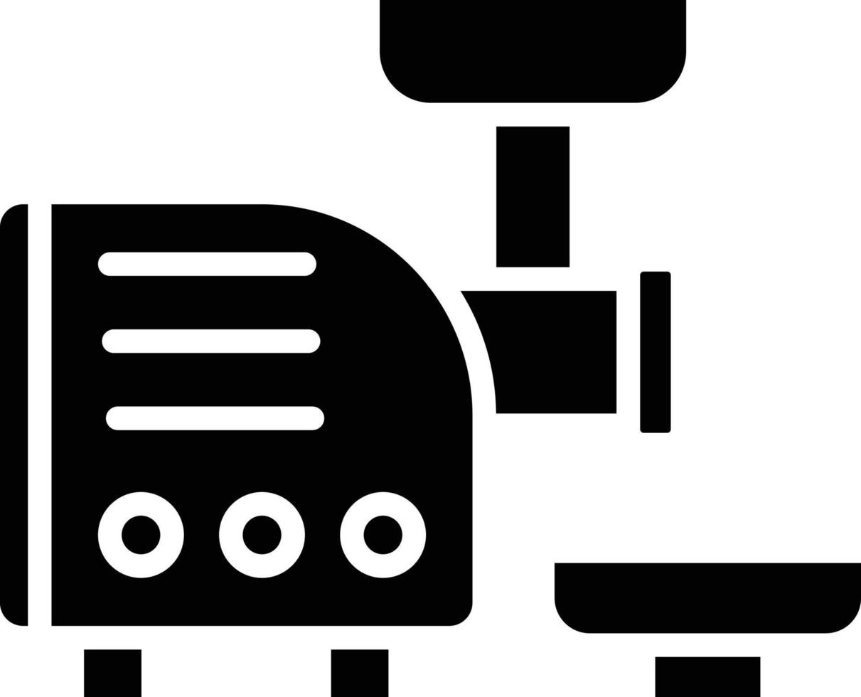 Meat Grinder Icon Style vector