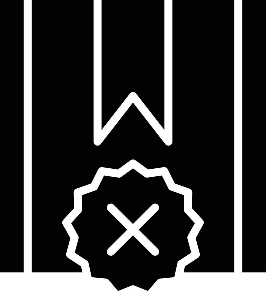Rejected Project Icon Style vector