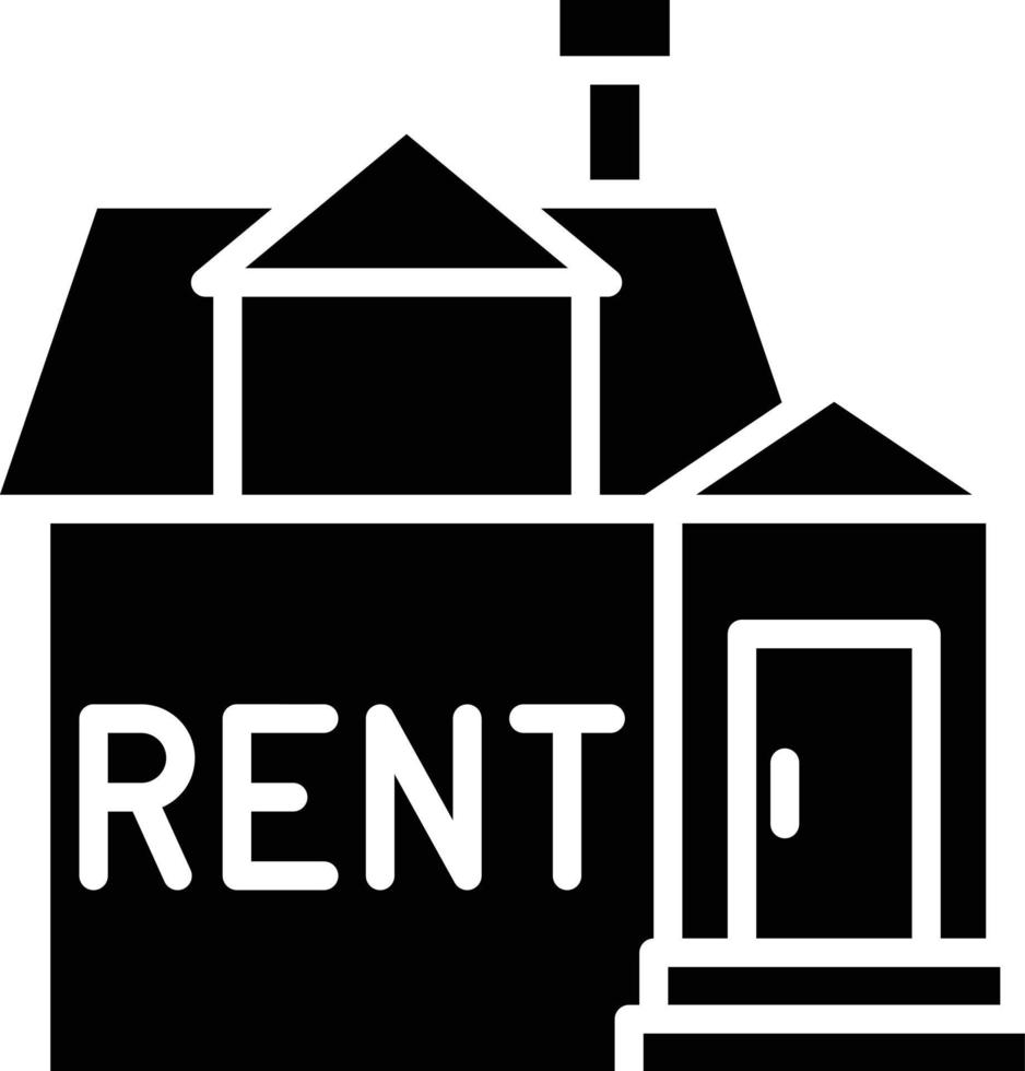 House Rent Icon Style vector