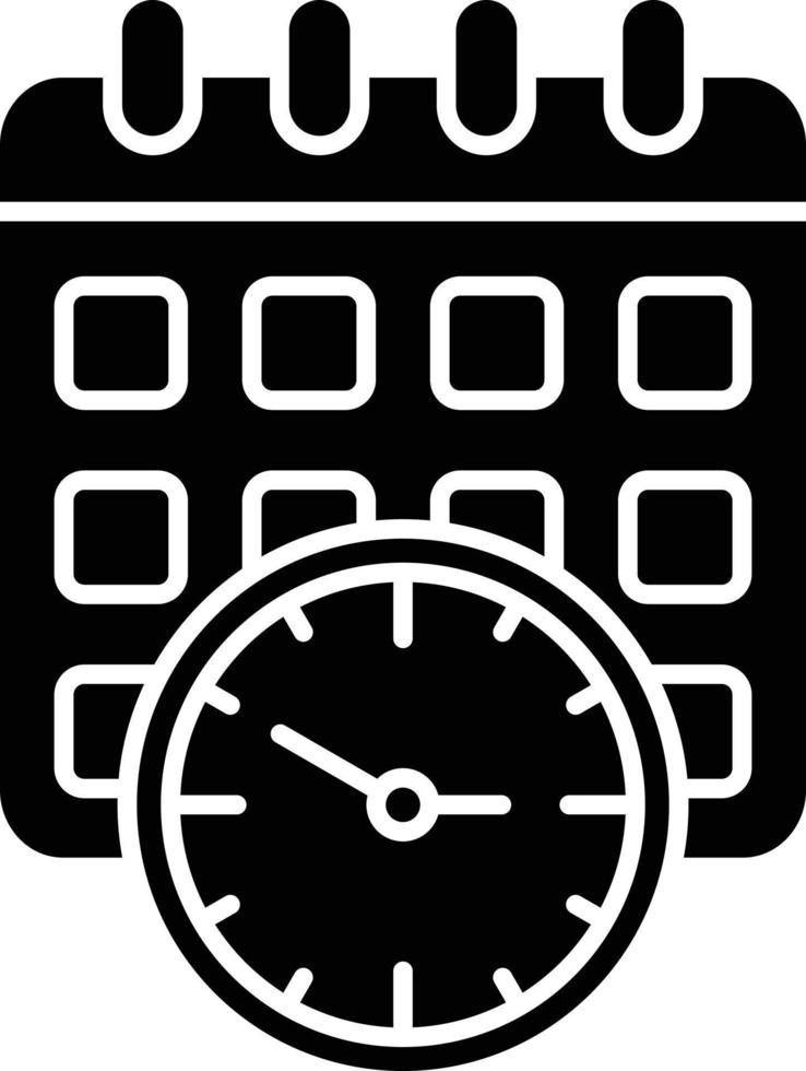 Timetable Icon Style vector