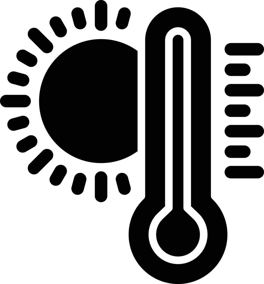 Thermometer Icon Style vector