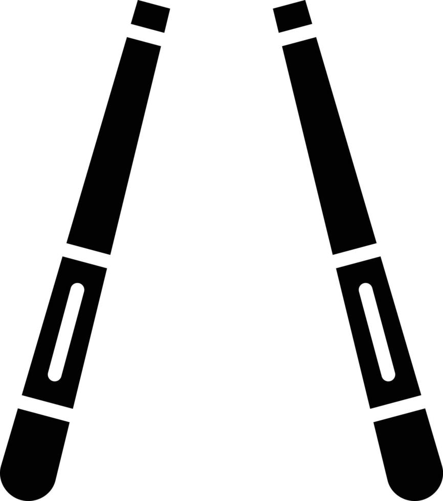 Chopsticks Icon Style vector
