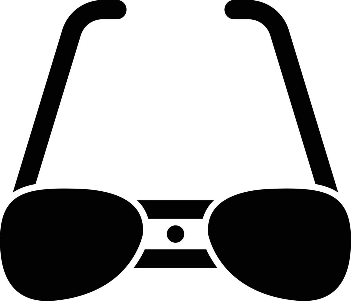 estilo de icono de gafas inteligentes vector