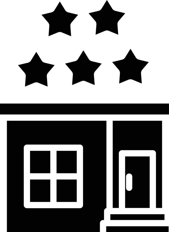 House Rating Icon Style vector