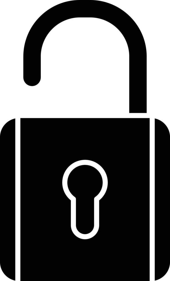 Unlocked Icon Style vector