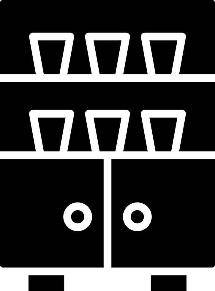 Cupboard Icon Style vector