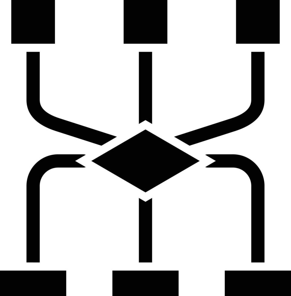 Flowchart Icon Style vector