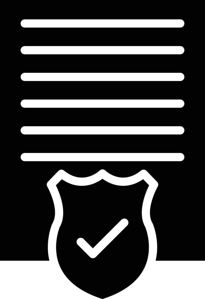 Legal Document Icon Style vector