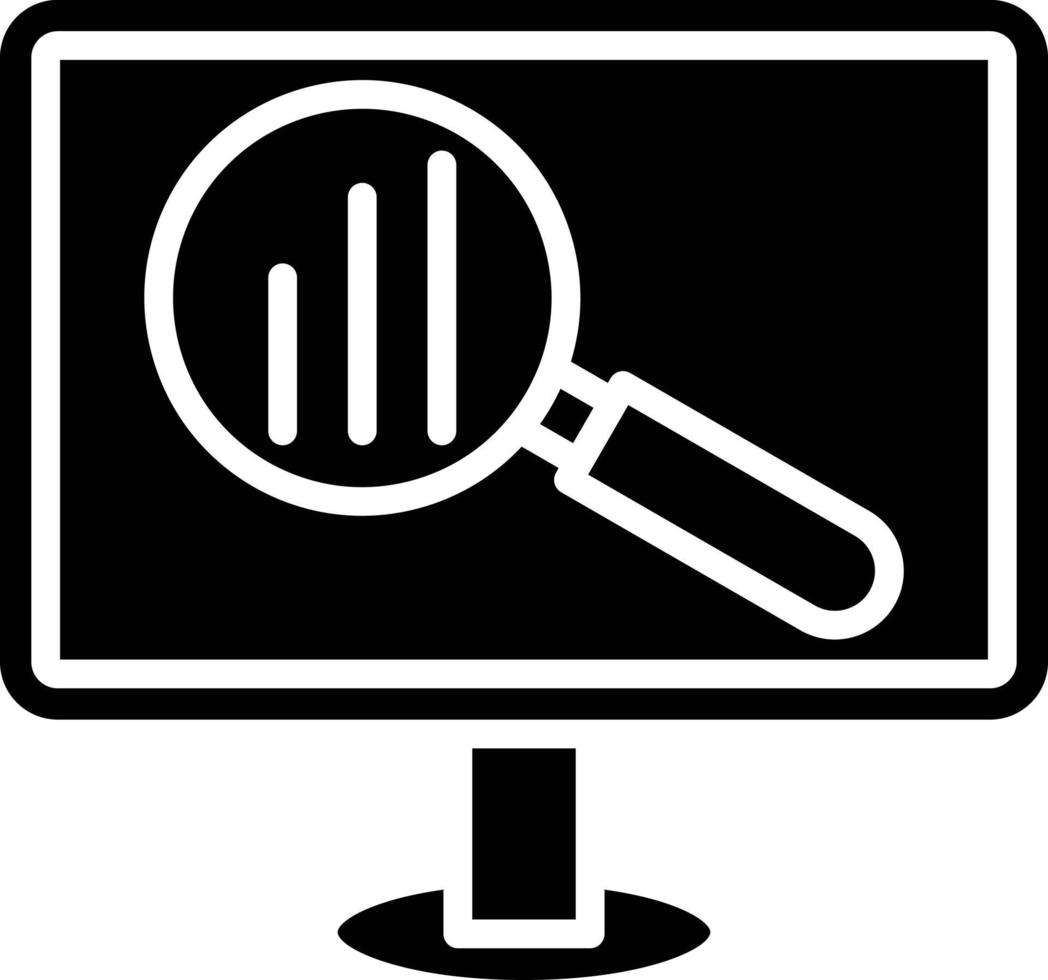 Market Research Icon Style vector