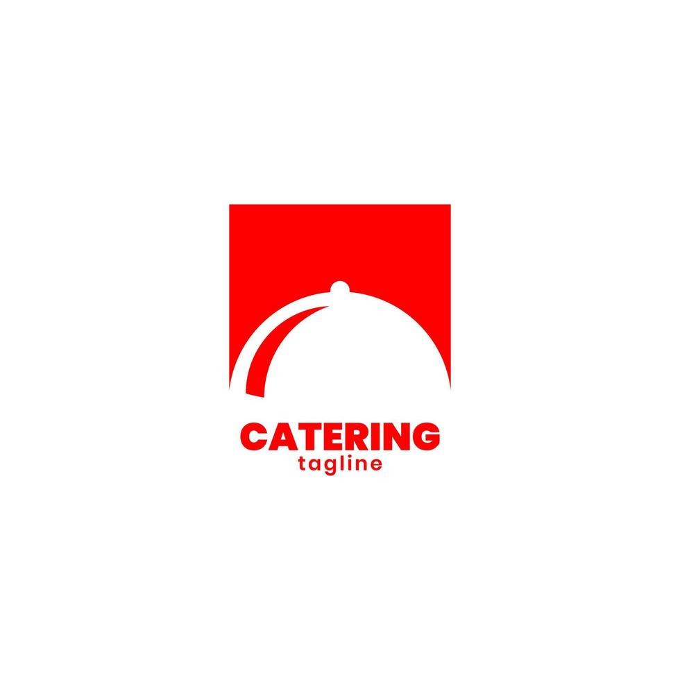 vector de diseño de logotipo de comida de catering