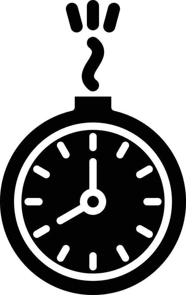 Deadline Icon Style vector