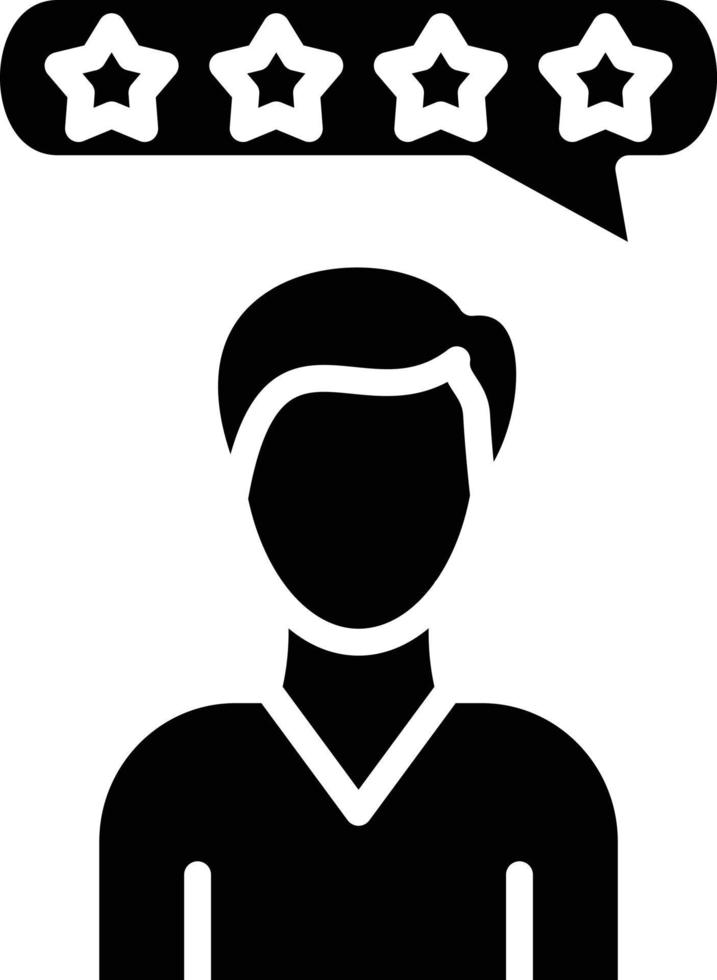 Customer Review Icon Style vector
