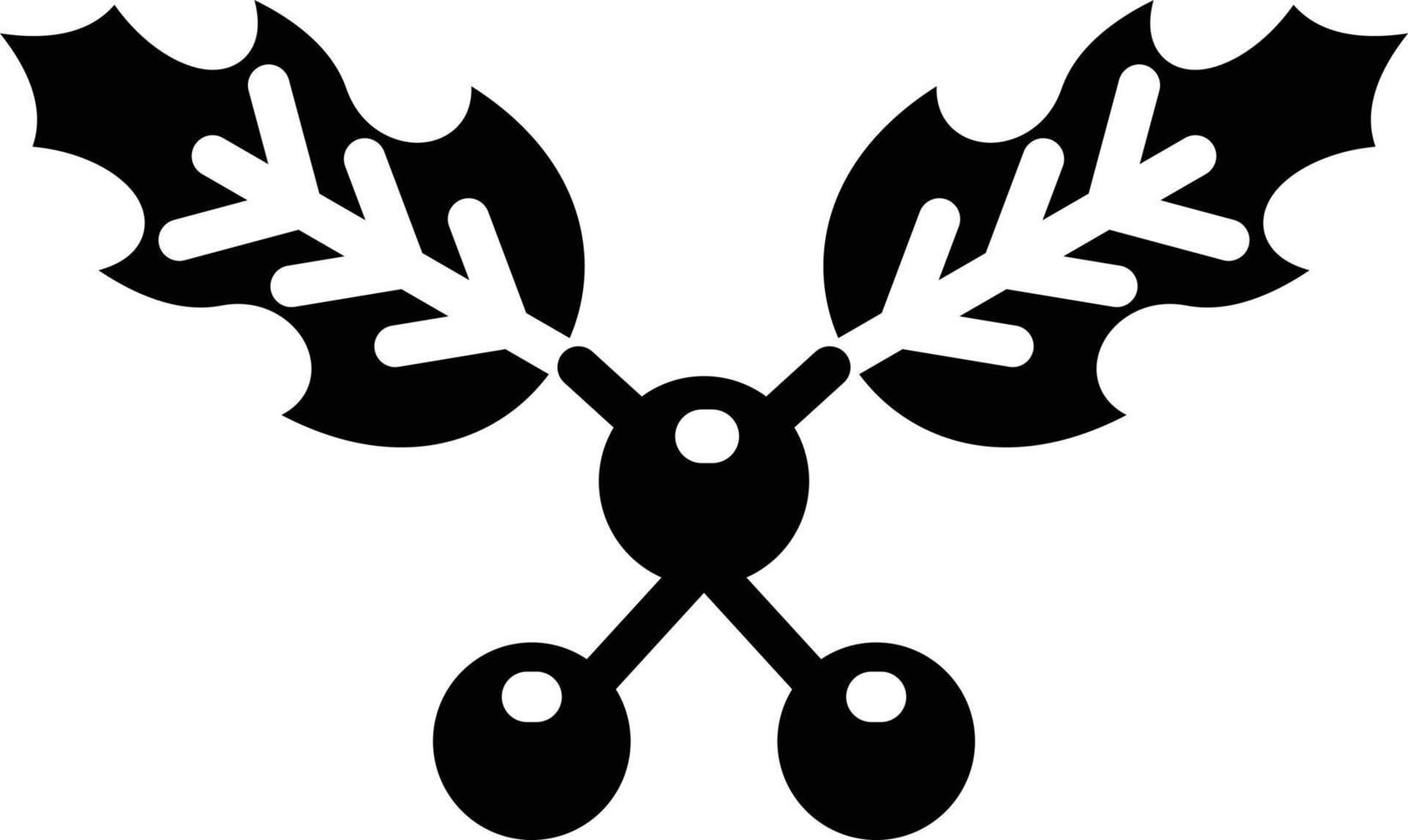 Mistletoe Icon Style vector