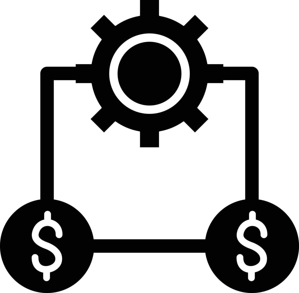 Money Management Icon Style vector