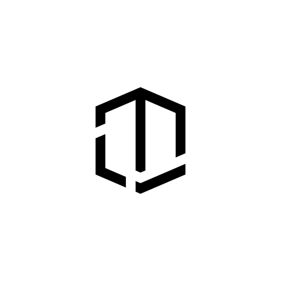 LM initial letter logo design vector