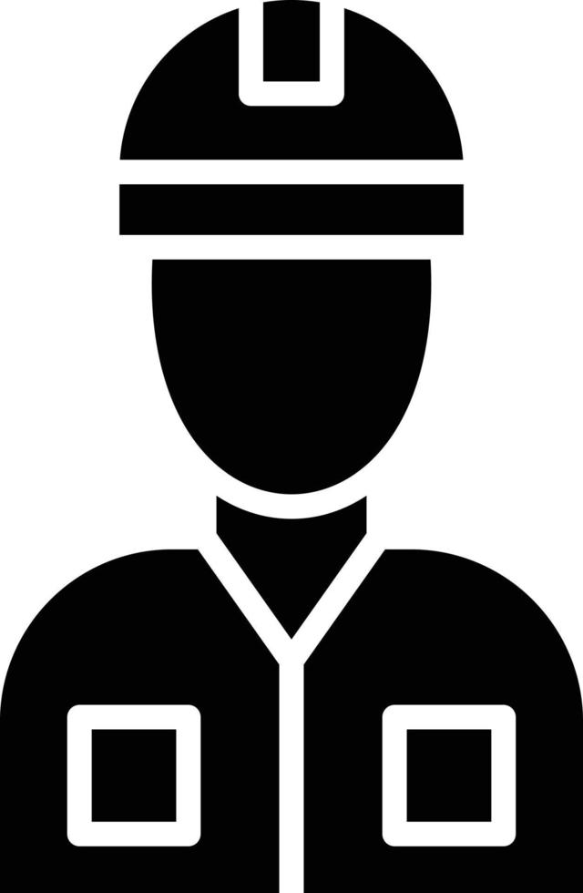 Worker Icon Style vector