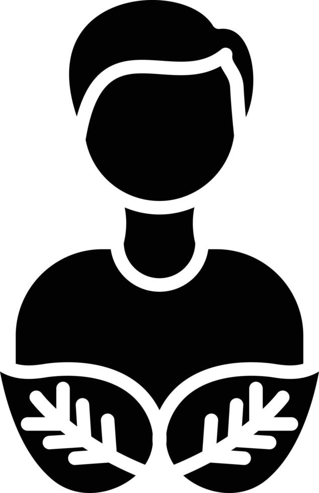 Ecologist Icon Style vector