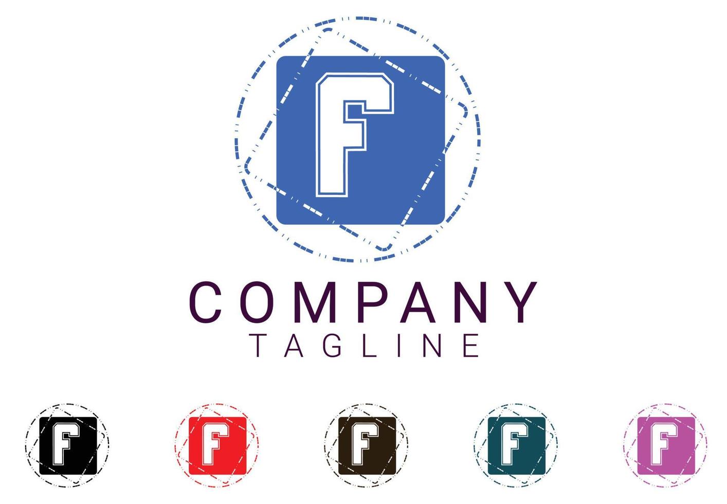 F letter new logo and icon design vector