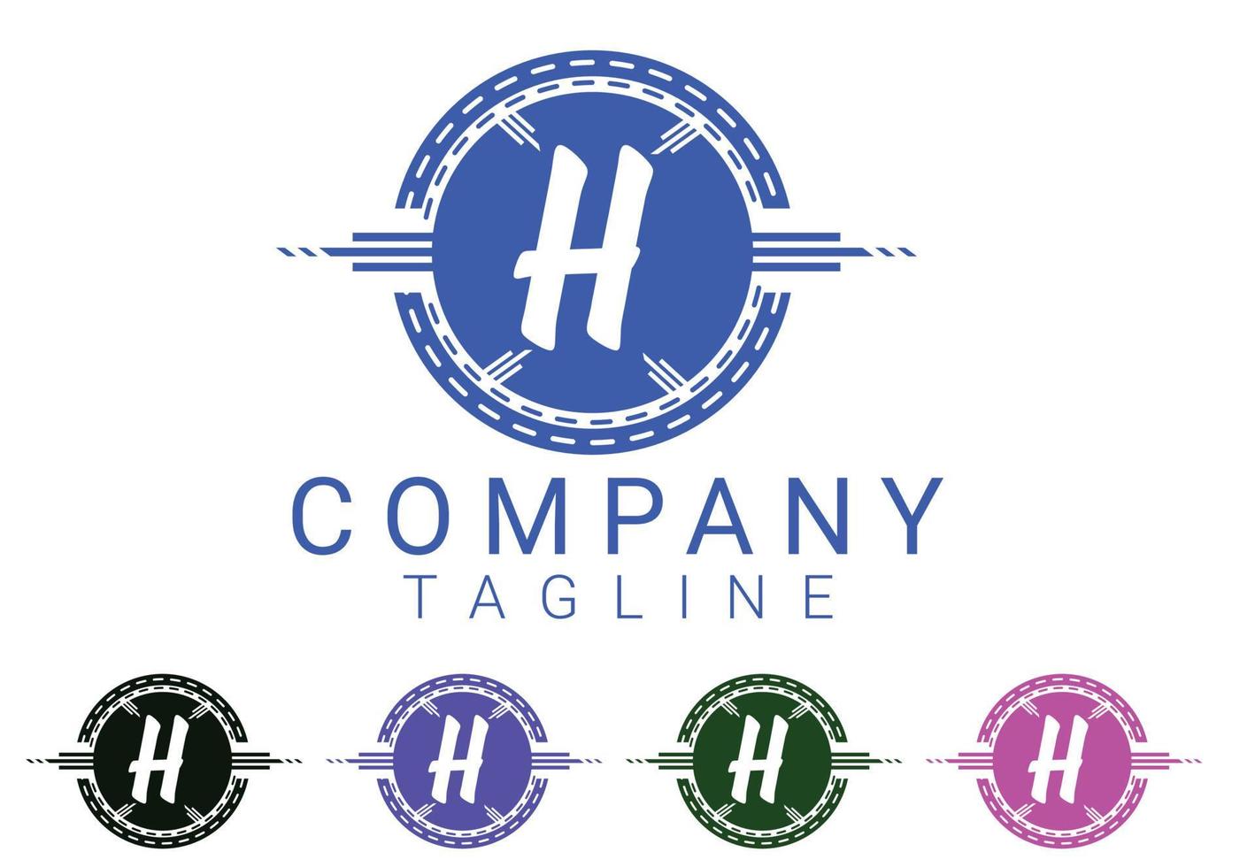 H letter new logo and icon design vector