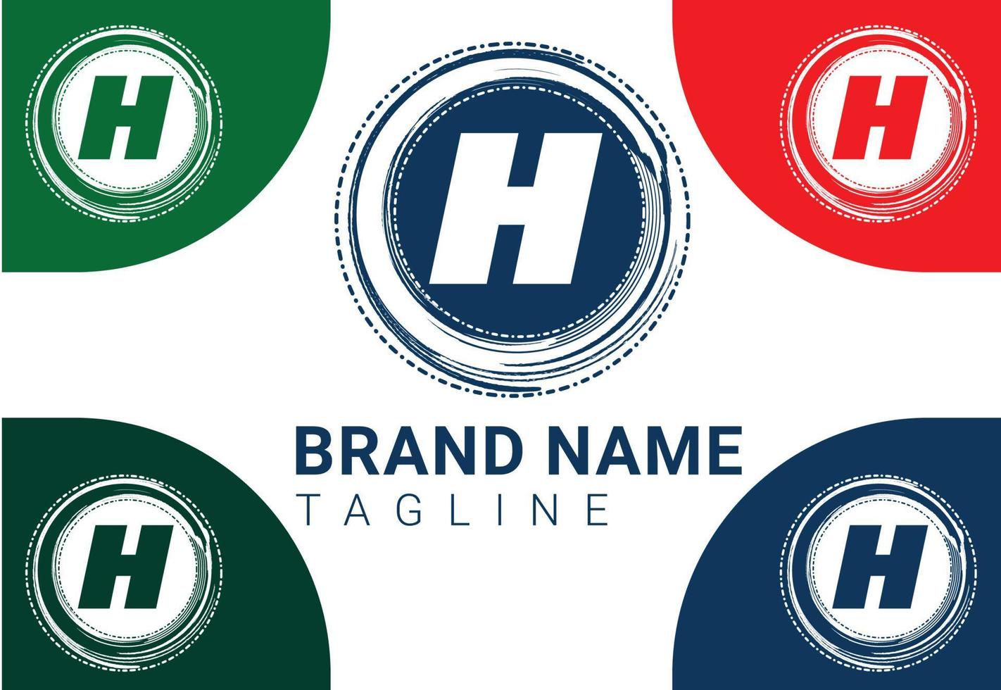 H letter new logo and icon design vector