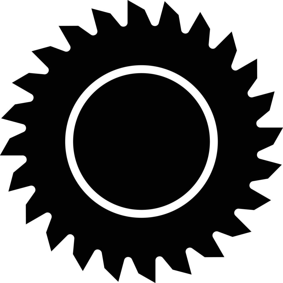 Circular Saw Icon Style vector